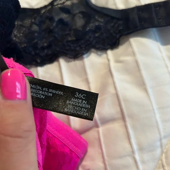 2 Lace push up bras- never worn - Picture 4 of 4